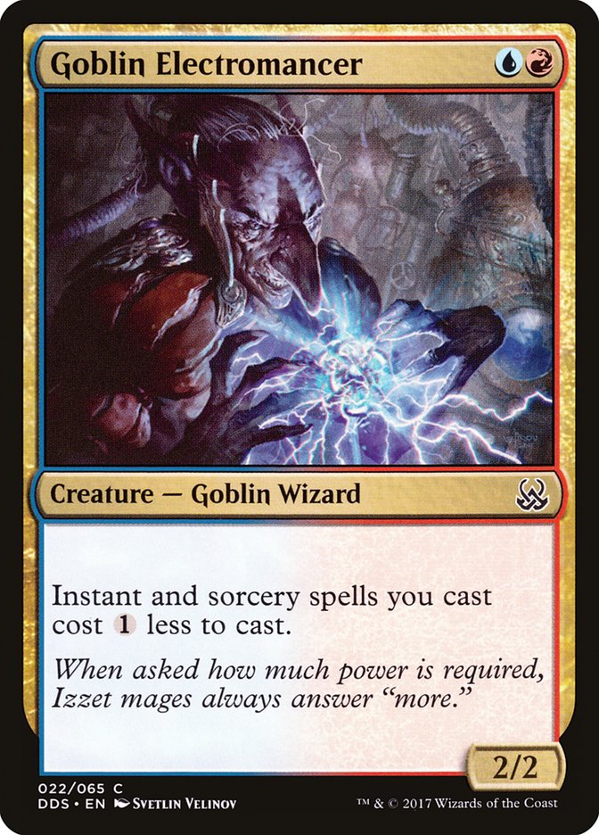 Goblin Electromancer (22) [Duel Decks: Mind vs. Might] | Odin's Place
