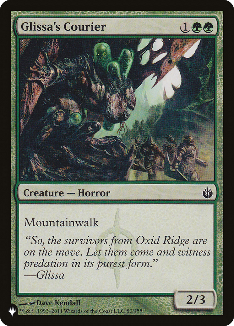 Glissa's Courier [The List] | Odin's Place