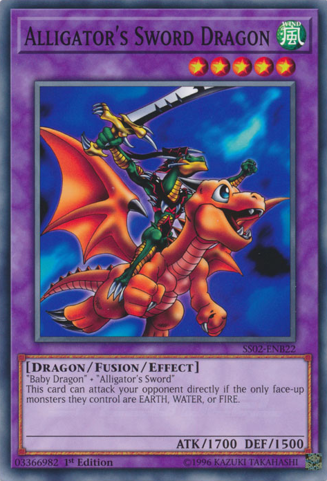 Alligator's Sword Dragon [SS02-ENB22] Common | Odin's Place