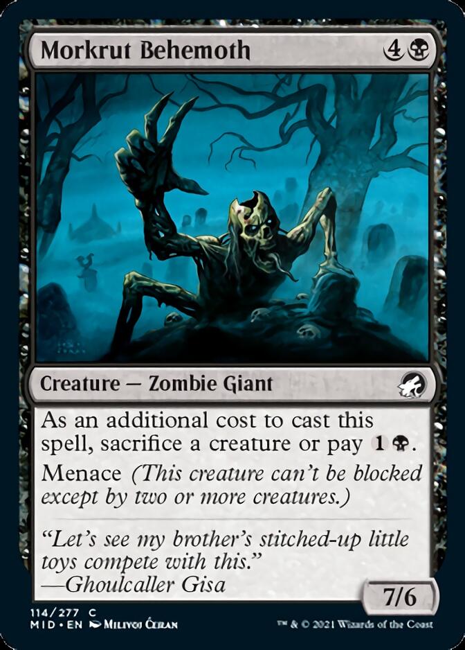 Morkrut Behemoth [Innistrad: Midnight Hunt] | Odin's Place
