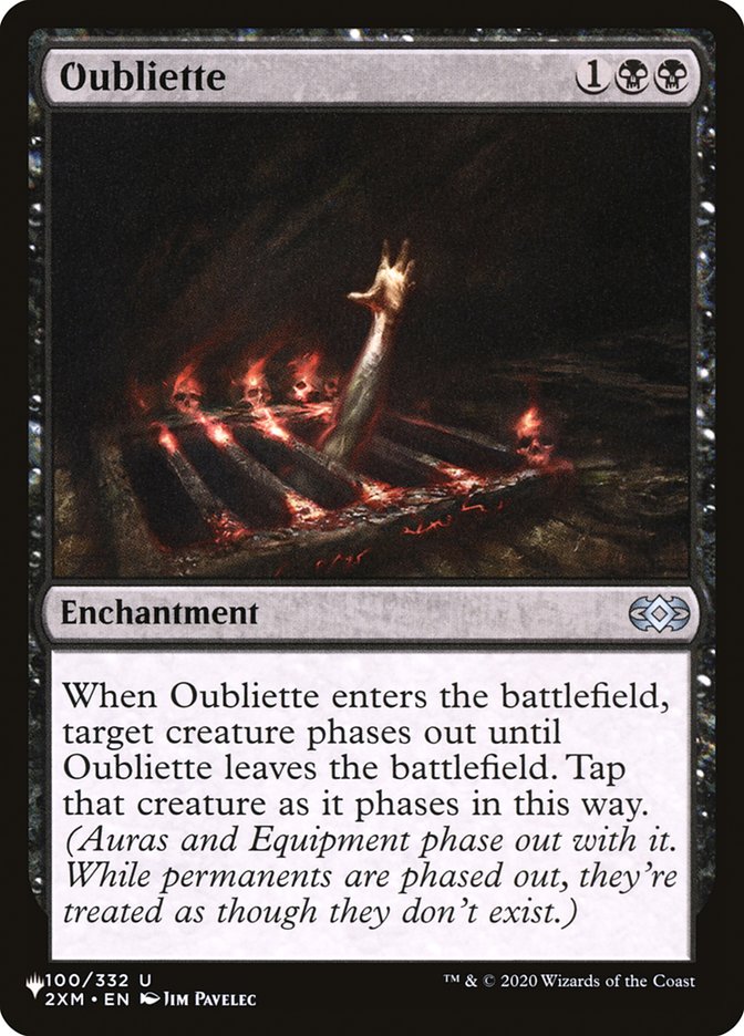 Oubliette [The List] | Odin's Place