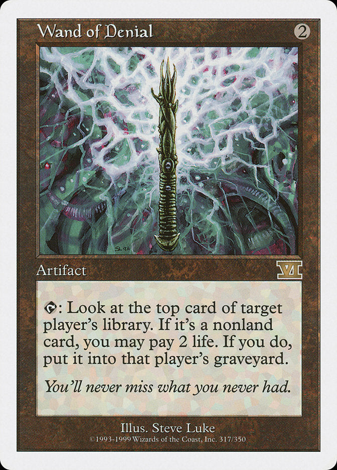 Wand of Denial (317) [Classic Sixth Edition] | Odin's Place