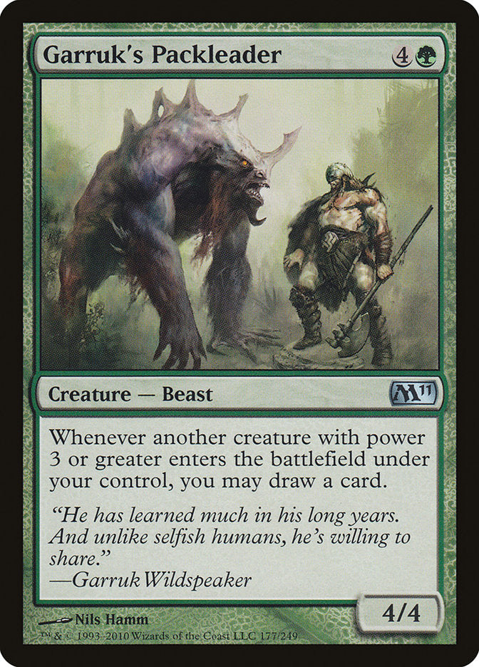 Garruk's Packleader (177) [Magic 2011] | Odin's Place