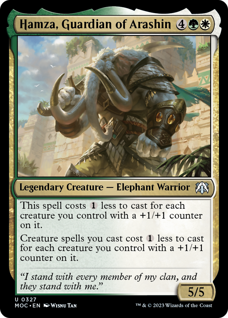 Hamza, Guardian of Arashin [March of the Machine Commander] | Odin's Place