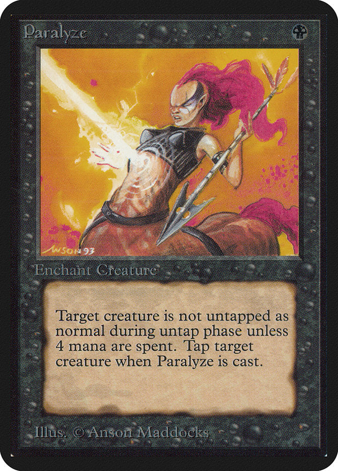 Paralyze (119) [Alpha Edition] | Odin's Place