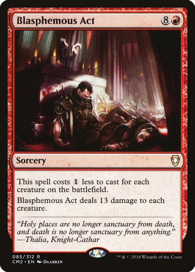 Blasphemous Act (85) [Commander Anthology Volume II] | Odin's Place