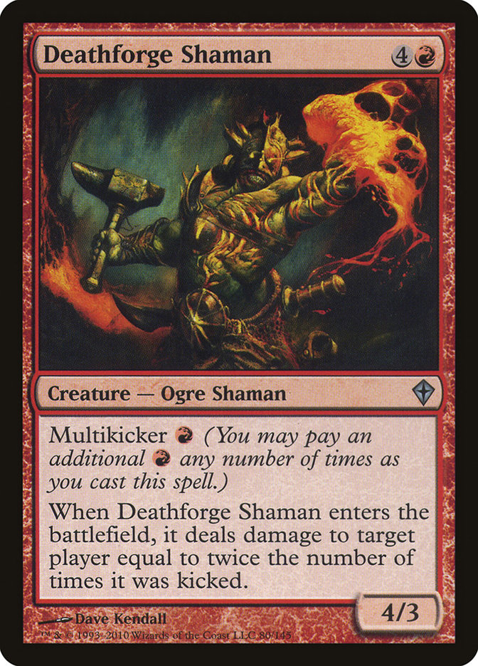 Deathforge Shaman (80) [Worldwake] | Odin's Place