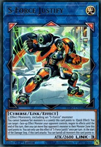 S-Force Justify [BLVO-EN048] Ultra Rare | Odin's Place