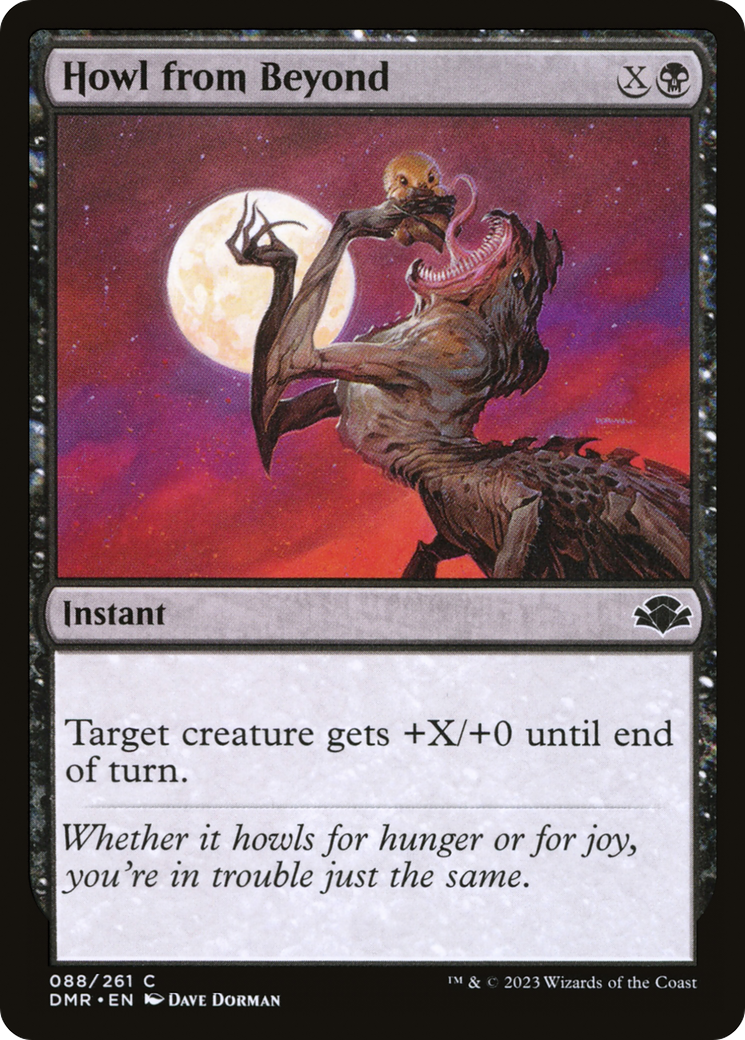 Howl from Beyond [Dominaria Remastered] | Odin's Place