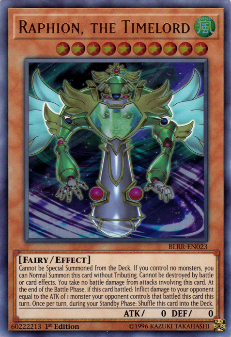 Raphion, the Timelord [BLRR-EN023] Ultra Rare | Odin's Place