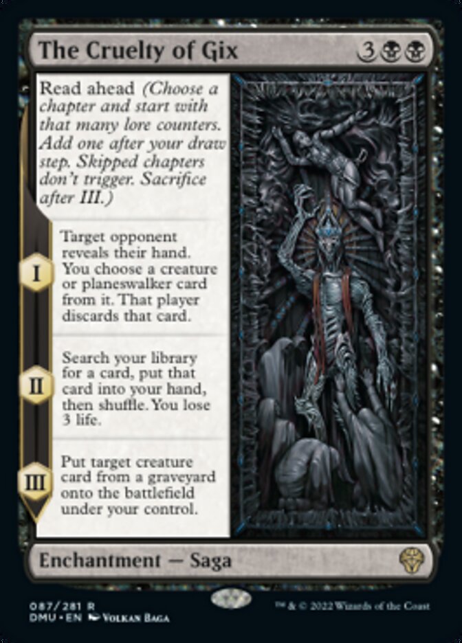 The Cruelty of Gix [Dominaria United] | Odin's Place