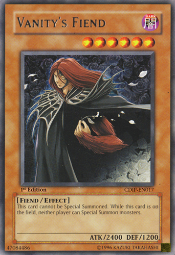 Vanity's Fiend [CDIP-EN017] Rare | Odin's Place