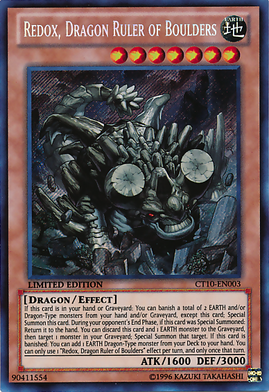 Redox, Dragon Ruler of Boulders [CT10-EN003] Secret Rare | Odin's Place