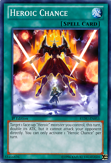 Heroic Chance [REDU-EN053] Common | Odin's Place