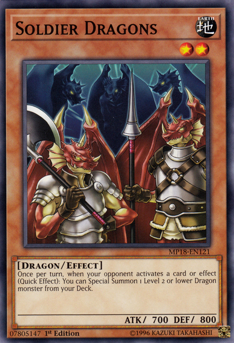 Soldier Dragons [MP18-EN121] Common | Odin's Place