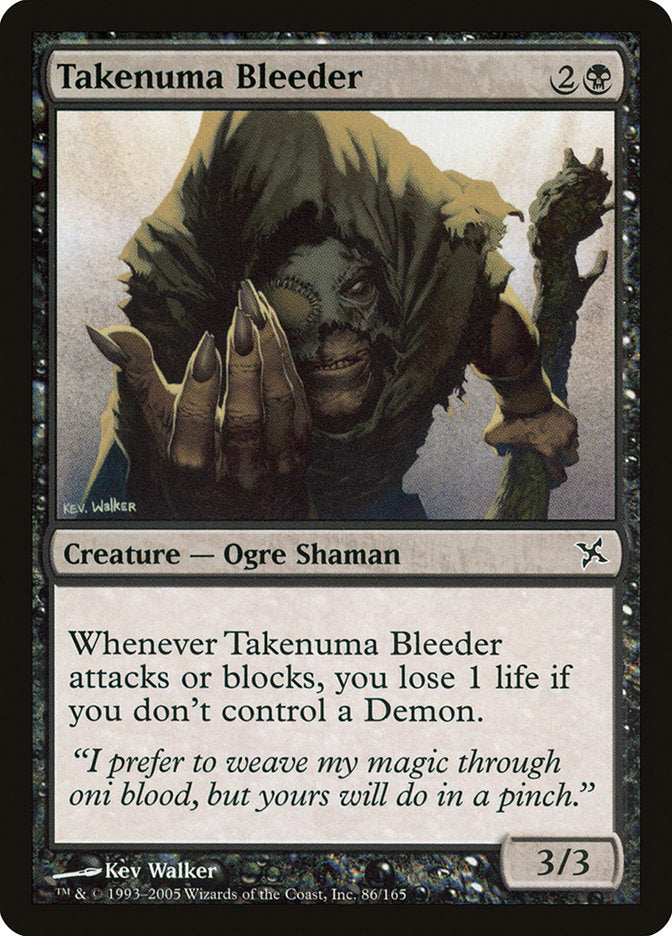 Takenuma Bleeder (86) [Betrayers of Kamigawa] | Odin's Place