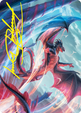 Galazeth Prismari Art Card (Gold-Stamped Signature) [Strixhaven: School of Mages Art Series] | Odin's Place
