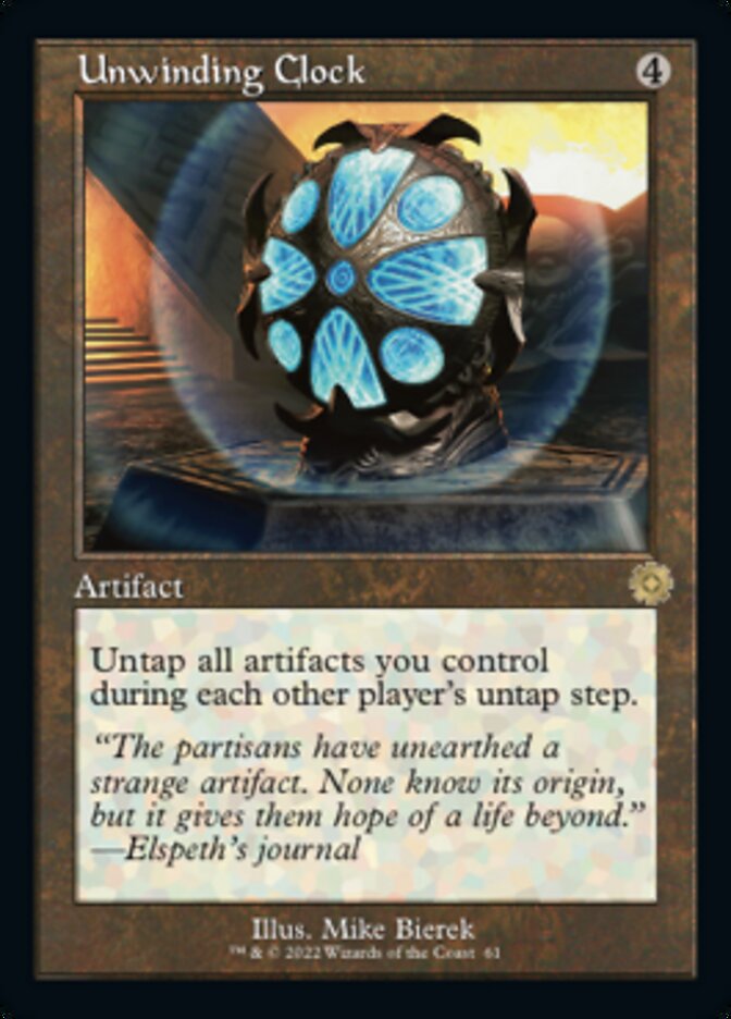 Unwinding Clock (Retro) [The Brothers' War Retro Artifacts] | Odin's Place