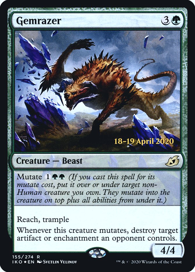 Gemrazer [Ikoria: Lair of Behemoths Prerelease Promos] | Odin's Place