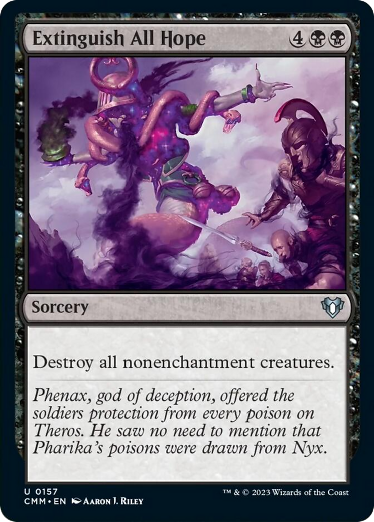Extinguish All Hope [Commander Masters] | Odin's Place