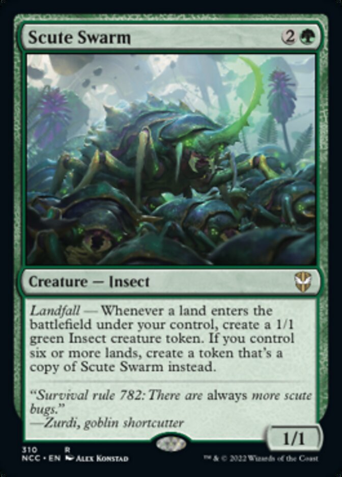 Scute Swarm [Streets of New Capenna Commander] | Odin's Place