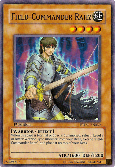 Field-Commander Rahz [PTDN-EN030] Super Rare | Odin's Place