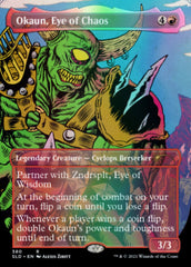 Okaun, Eye of Chaos // Okaun, Eye of Chaos (Borderless) [Secret Lair Drop Series] | Odin's Place
