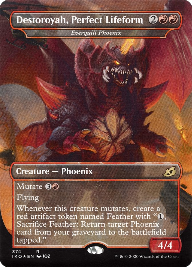 Everquill Phoenix - Destoroyah, Perfect Lifeform (Godzilla Series) [Ikoria: Lair of Behemoths] | Odin's Place