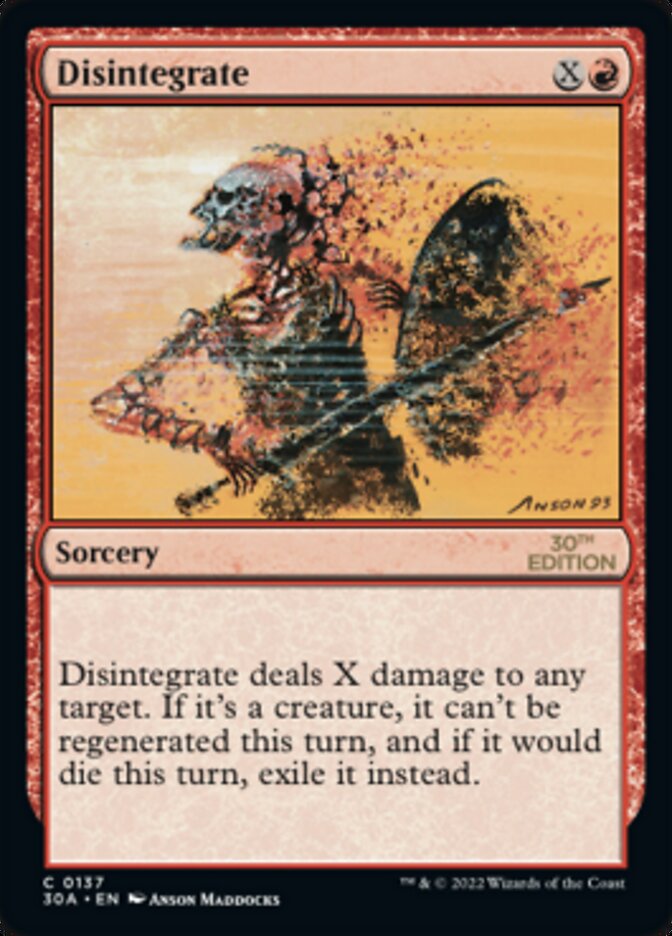 Disintegrate [30th Anniversary Edition] | Odin's Place