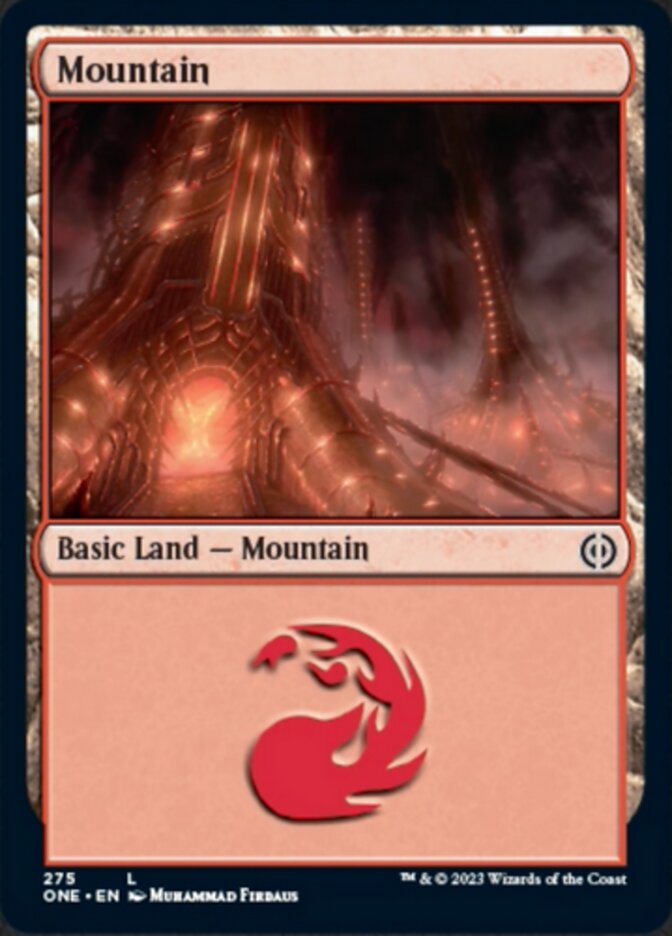 Mountain (275) [Phyrexia: All Will Be One] | Odin's Place