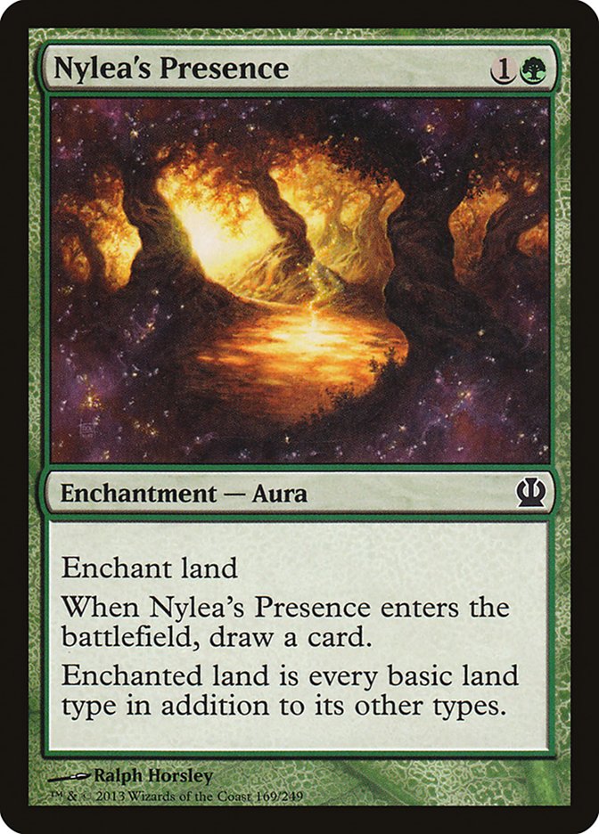 Nylea's Presence (169) [Theros] | Odin's Place