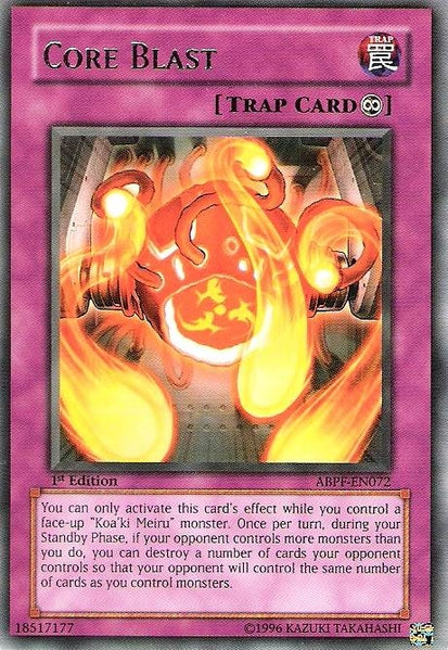 Core Blast [ABPF-EN072] Rare | Odin's Place