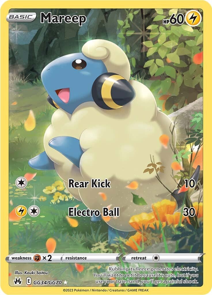 Mareep (GG34/GG70) [Sword & Shield: Crown Zenith] | Odin's Place