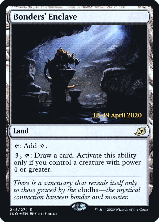 Bonders' Enclave [Ikoria: Lair of Behemoths Prerelease Promos] | Odin's Place