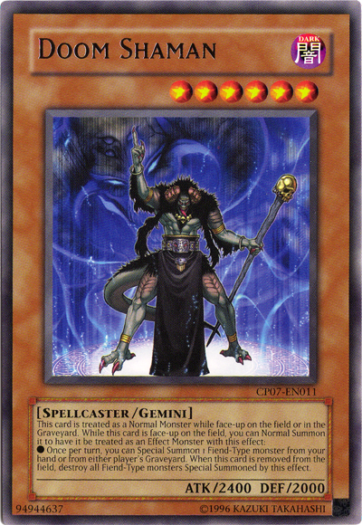 Doom Shaman [CP07-EN011] Rare | Odin's Place