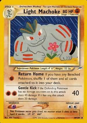 Light Machoke (49/105) [Neo Destiny Unlimited] | Odin's Place