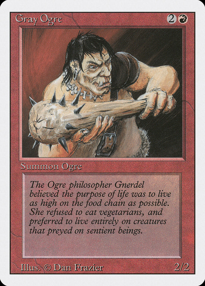 Gray Ogre (157) [Revised Edition] | Odin's Place