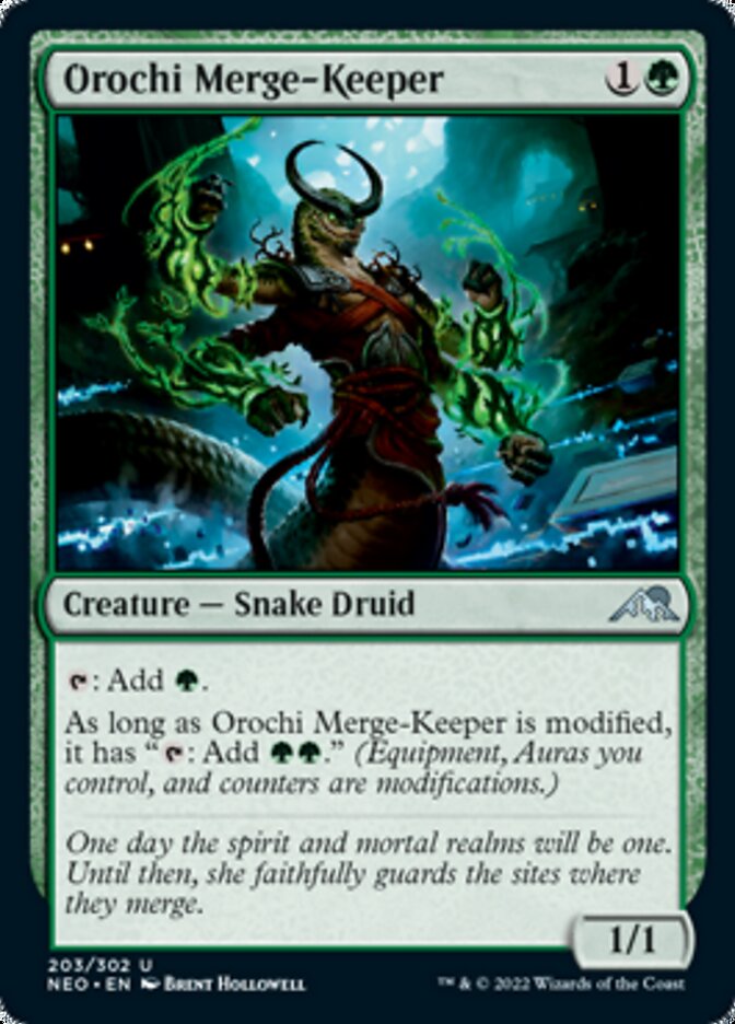 Orochi Merge-Keeper [Kamigawa: Neon Dynasty] | Odin's Place