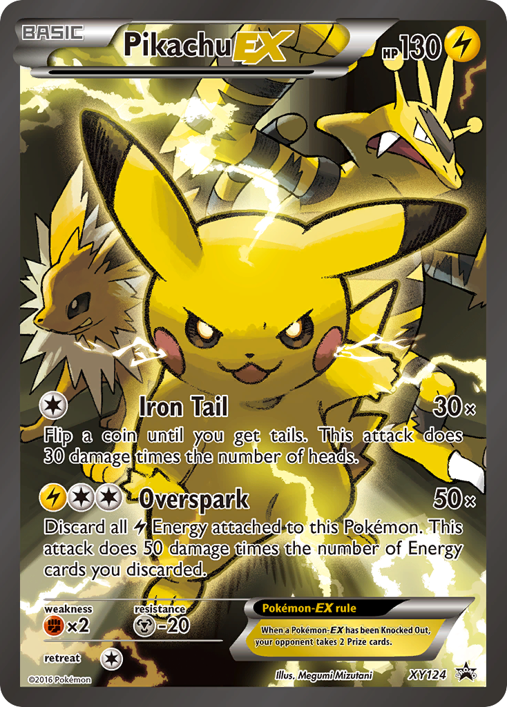 Pikachu EX (XY124) [XY: Black Star Promos] | Odin's Place
