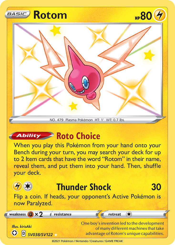Rotom (SV038/SV122) [Sword & Shield: Shining Fates] | Odin's Place
