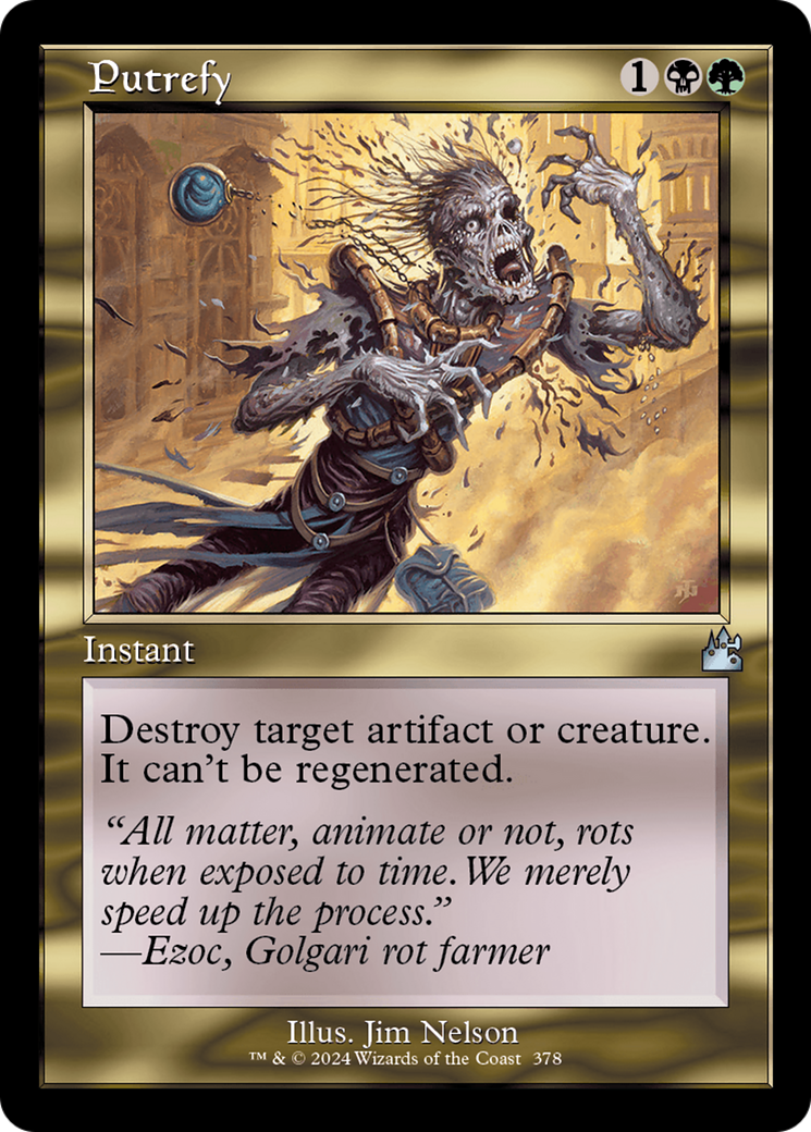 Putrefy (Retro Frame) [Ravnica Remastered] | Odin's Place
