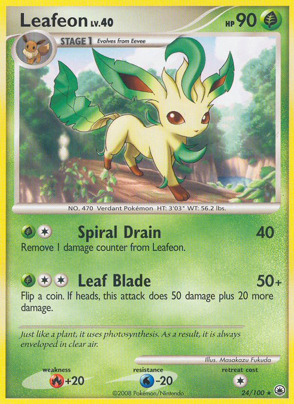 Leafeon (24/100) [Diamond & Pearl: Majestic Dawn] | Odin's Place