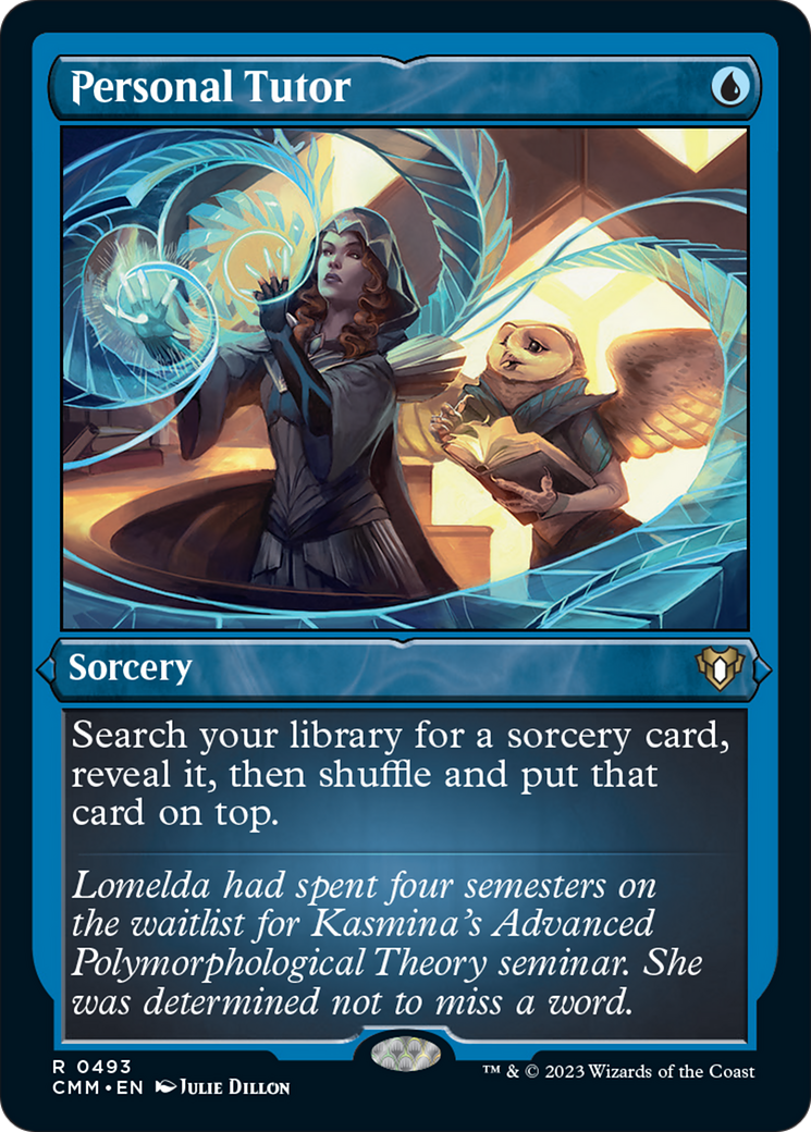 Personal Tutor (Foil Etched) [Commander Masters] | Odin's Place