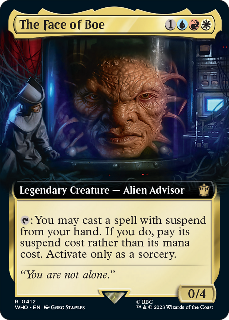 The Face of Boe (Extended Art) [Doctor Who] | Odin's Place