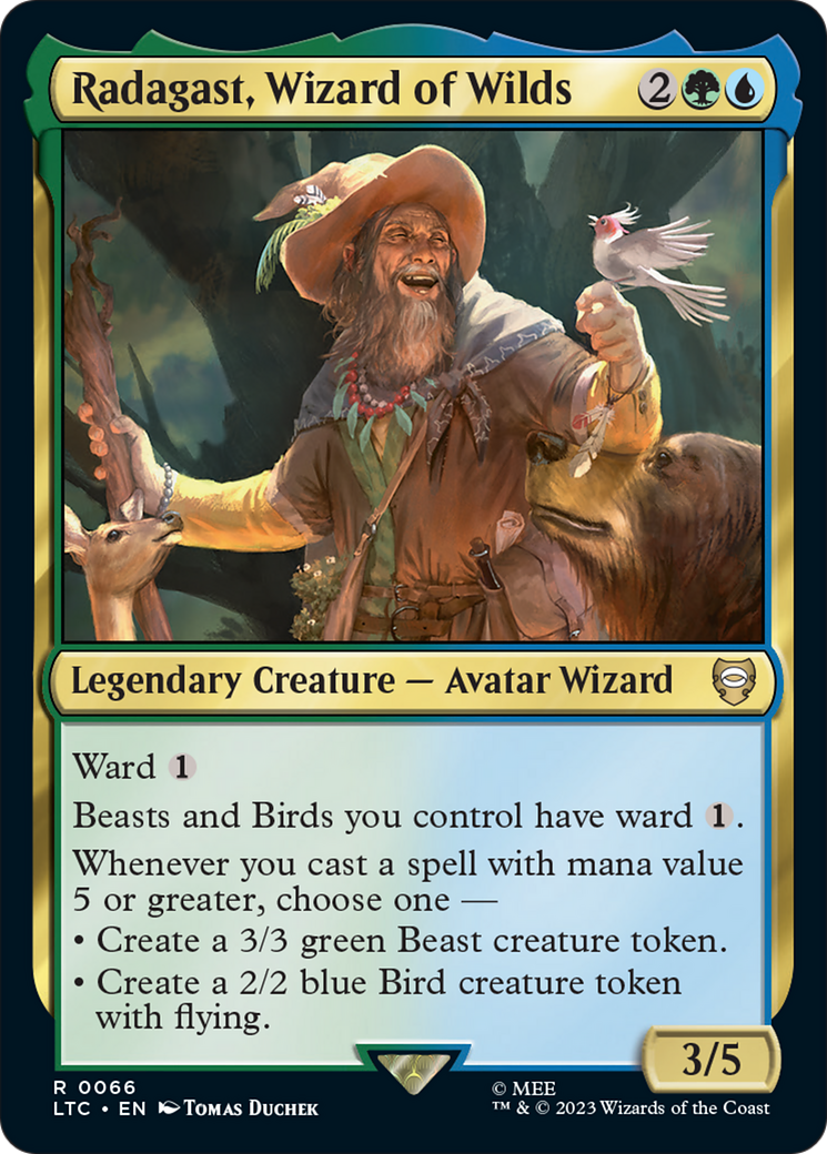 Radagast, Wizard of Wilds [The Lord of the Rings: Tales of Middle-Earth Commander] | Odin's Place