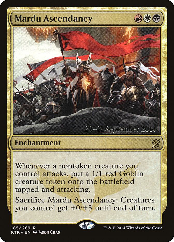 Mardu Ascendancy (185) [Khans of Tarkir Prerelease Promos] | Odin's Place