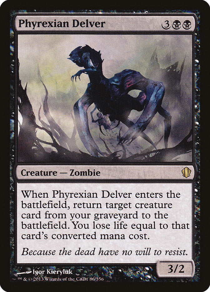 Phyrexian Delver (86) [Commander 2013] | Odin's Place