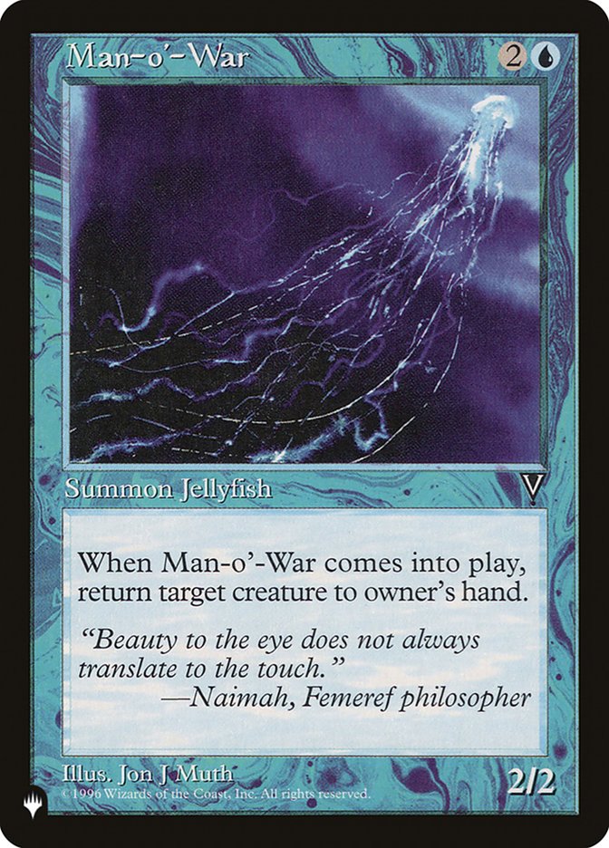 Man-o'-War [The List] | Odin's Place