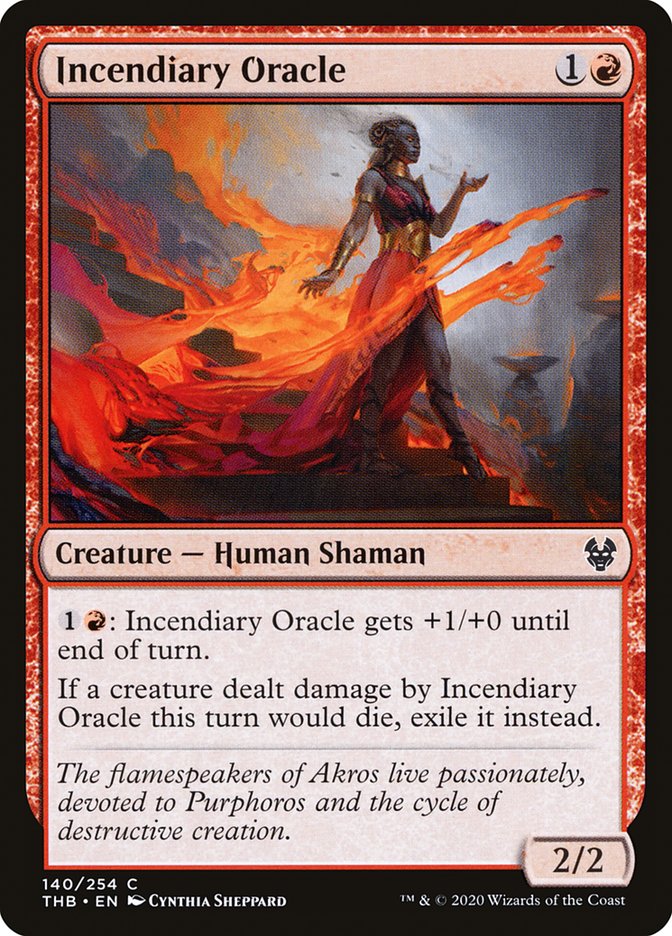 Incendiary Oracle [Theros Beyond Death] | Odin's Place