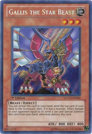 Gallis the Star Beast [LCGX-EN041] Secret Rare | Odin's Place